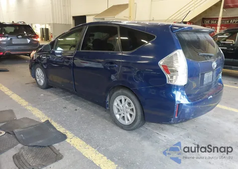 2012 Toyota Prius V Three from USA, damaged, VIN JTDZN3EU6C3160604